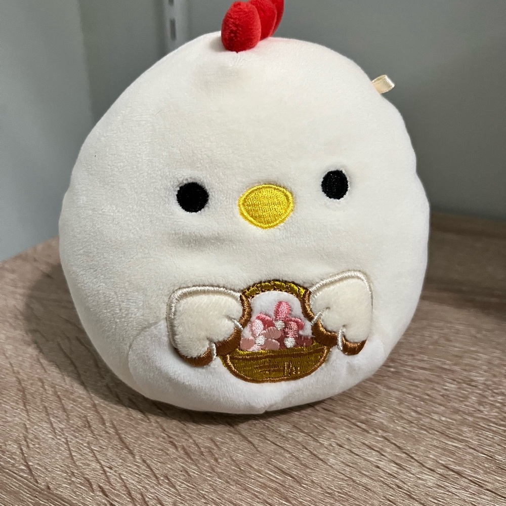 Squishmallows White Chicken Plush Small Chick Easter Cute Kawaii Stuffed Animal